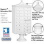 Salsbury Regency Decorative Cluster Box Unit with 13 Doors and 1 Parcel Locker with USPS Access – Type IV