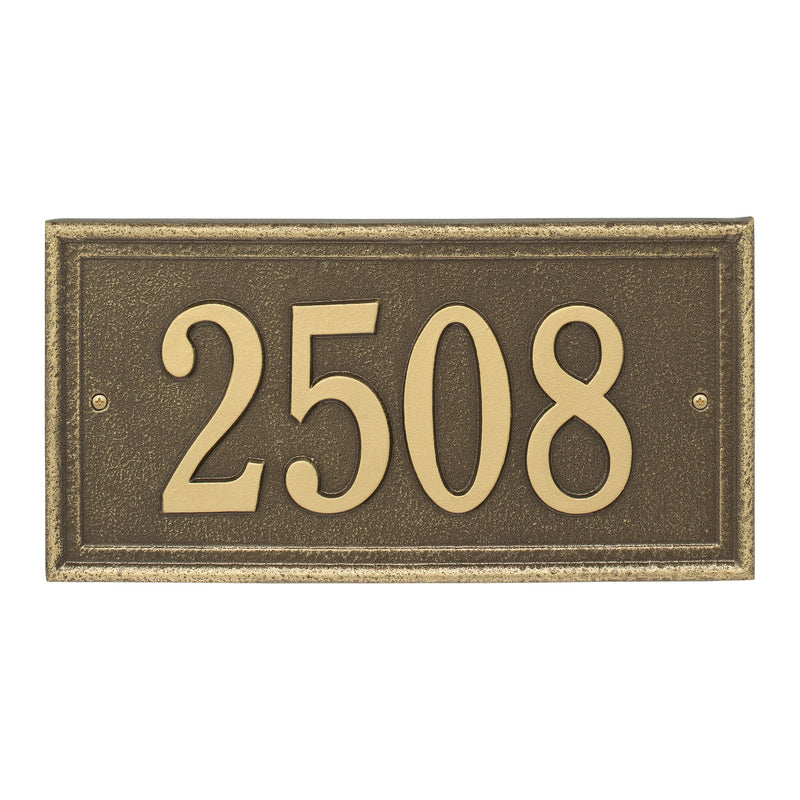 Personalized Masons Rectangle Plaque - Standard - 1 line
