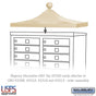 Salsbury Regency Decorative CBU Top