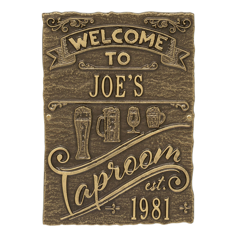 Tap Room Brew Pub Plaque