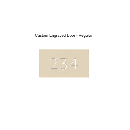 Salsbury 3751 Standard Replacement Door 4C Horizontal Mailboxes