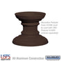 Salsbury Regency Decorative Pedestal Cover - Short (Option for CBU Pedestal #3385) - Bronze