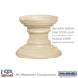 Salsbury Regency Decorative Pedestal Cover - Short (Option for CBU Pedestal #3385) - Sandstone