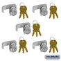 Standard Locks - Replacement for F Series CBU Door with 3 Keys per Lock - 5 Pack