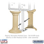 Salsbury Regency Decorative Pedestal Cover - Tall