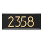 Whitehall Modern Deluxe Capitol Mailbox Post Package