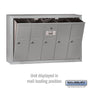 Salsbury Vertical Mailbox - 5 Doors Surface Mounted - USPS Access