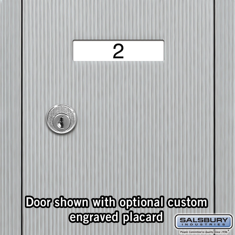 Salsbury Vertical Mailbox - 5 Doors Surface Mounted - USPS Access
