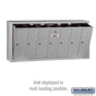 Salsbury Vertical Mailbox - 7 Doors Surface Mounted - USPS Access