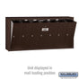 Salsbury Vertical Mailbox (Includes Master Commercial Lock) - 7 Doors - Surface Mounted - Private Access