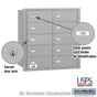 Salsbury 4B+ Horizontal Mailbox - 10 B Doors - Rear Loading - USPS Access