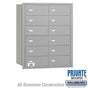 Salsbury 4B+ Horizontal Mailbox - 12 B Doors - Rear Loading - Private Access