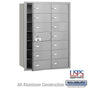 Salsbury 4B+ Horizontal Mailbox - 14 B Doors (13 usable) - Front Loading - USPS Access