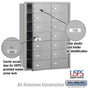 Salsbury 4B+ Horizontal Mailbox - 14 B Doors (13 usable) - Front Loading - USPS Access