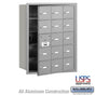 Salsbury 4B+ Horizontal Mailbox - 15 A Doors (14 usable) - Front Loading - USPS Access