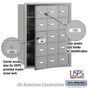 Salsbury 4B+ Horizontal Mailbox - 15 A Doors (14 usable) - Front Loading - USPS Access