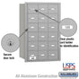 Salsbury 4B+ Horizontal Mailbox - 18 A Doors - Rear Loading - USPS Access