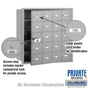 Salsbury 4B+ Horizontal Mailbox (Includes Master Commercial Lock) - 20 A Doors (19 usable) - Front Loading - Private Access
