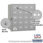 Salsbury 4B+ Horizontal Mailbox - 20 A Doors - Rear Loading - USPS Access