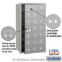 Salsbury 4B+ Horizontal Mailbox - 21 A Doors (20 usable) - Front Loading - USPS Access