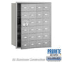 Salsbury 4B+ Horizontal Mailbox (Includes Master Commercial Lock) - 24 A Doors (23 usable) - Front Loading - Private Access
