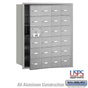 Salsbury 4B+ Horizontal Mailbox - 24 A Doors (23 usable) - Front Loading - USPS Access