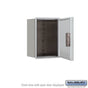 Salsbury 6 Door High Recessed Mounted 4C Horizontal Parcel Locker with 1 Parcel Locker with USPS Access - Front Loading