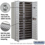 Salsbury Maximum Height Recessed Mounted 4C Horizontal Mailbox with 29 Doors with Private Access - Front Loading