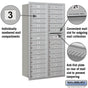 Salsbury Maximum Height Recessed Mounted 4C Horizontal Mailbox with 29 Doors with Private Access - Rear Loading