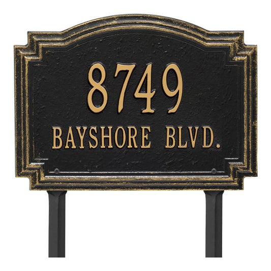 Whitehall Williamsburg - Standard Lawn - Two Line Address Plaque