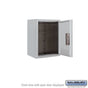 Salsbury 6 Door High Surface Mounted 4C Horizontal Parcel Locker with 1 Parcel Locker with Private Access