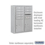 Salsbury Surface Mounted Enclosure - for 3710 Double Column Unit