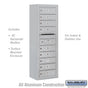 Salsbury 11 Door High Surface Mounted 4C Horizontal Mailbox with 9 Doors with USPS Access