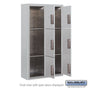 Maximum Height Surface Mounted 4C Horizontal Parcel Locker with 6 Parcel Lockers with USPS Access