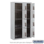 Salsbury Maximum Height Surface Mounted 4C Horizontal Parcel Locker with 8 Parcel Lockers with Private Access