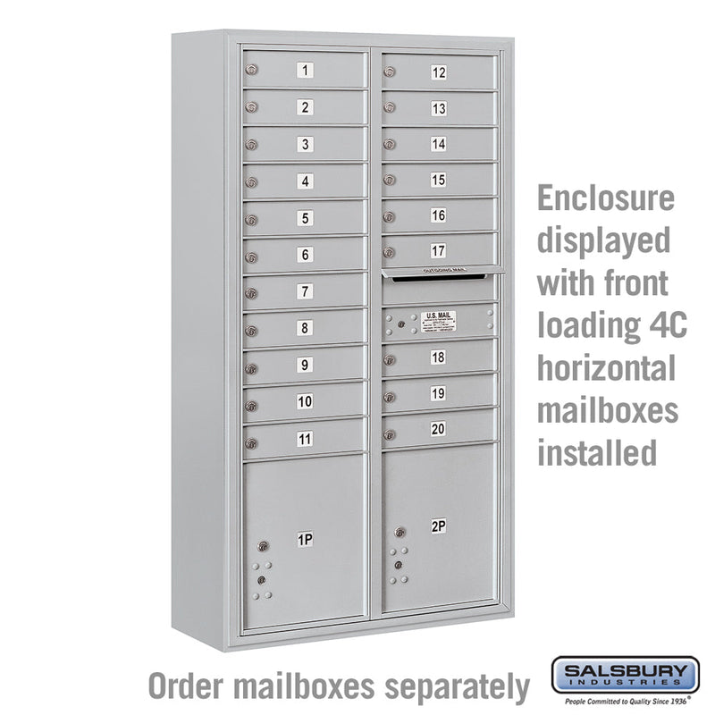 Salsbury Surface Mounted Enclosure - for 3716 Double Column Unit