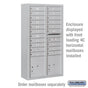Salsbury Surface Mounted Enclosure - for 3716 Double Column Unit