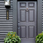 Whitehall Modern Herringbone Vertical Plaque, Standard Wall 1-line