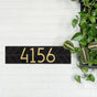 Whitehall Modern Herringbone Horizontal Plaque, Standard Wall 1-line 