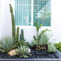 Whitehall Mid-Century Modern Rectangle Plaque, Standard Lawn 1-line