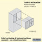 Salsbury Free-Standing Enclosure - for 3706 Double Column Unit