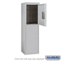 Salsbury 6 Door High Free-Standing 4C Horizontal Parcel Locker with 1 Parcel Locker with USPS Access