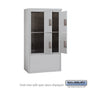 Salsbury 10 Door High Free-Standing 4C Horizontal Parcel Locker with 4 Parcel Lockers with USPS Access