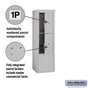 Salsbury 10 Door High Free-Standing 4C Horizontal Parcel Locker with 2 Parcel Lockers with Private Access
