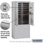 Salsbury 11 Door High Free-Standing 4C Horizontal Mailbox with 10 Doors and 2 Parcel Lockers with USPS Access