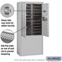 Salsbury 11 Door High Free-Standing 4C Horizontal Mailbox with 15 Doors and 1 Parcel Locker with Private Access