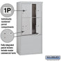Salsbury 11 Door High Free-Standing 4C Horizontal Parcel Locker with 4 Parcel Lockers with Private Access