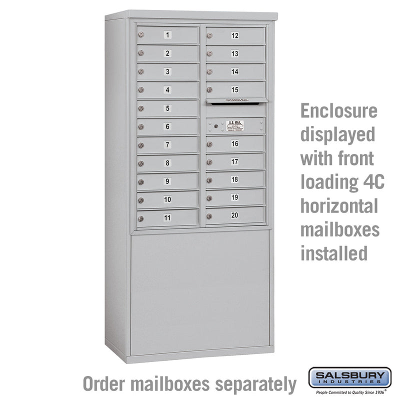 Salsbury Free-Standing Enclosure - for 3711 Double Column Unit