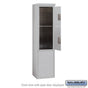 Salsbury 11 Door High Free-Standing 4C Horizontal Parcel Locker with 2 Parcel Lockers with Private Access