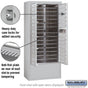 Salsbury Maximum Height Free-Standing 4C Horizontal Mailbox with 29 Doors with Private Access